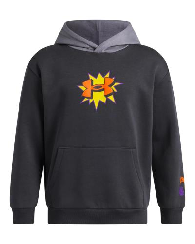 Preview: Under Armour B Rival Flc Graphics Hd - anthracite