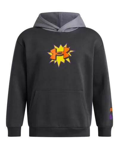 Under Armour B Rival Flc Graphics Hd - anthracite