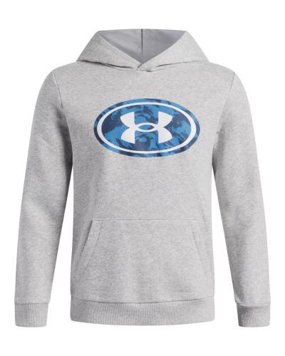 Preview: Under Armour B Rival Flc Key Pt Fil Hd - mod gray light heather