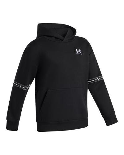 Preview: Under Armour B Icon Flc Taped Hd - ultimate black