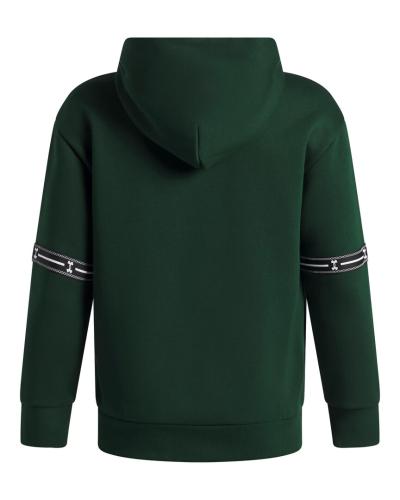 Preview: Under Armour B Icon Flc Taped Hd - forest green