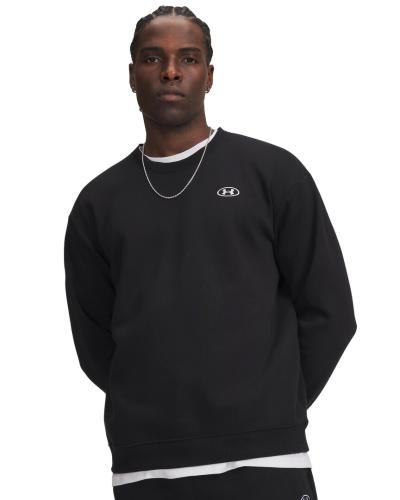 Preview: Under Armour Rival Flc Crew - ultimate black