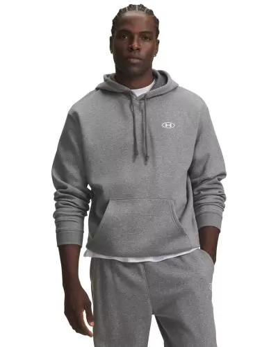 Under Armour Rival Flc Hoodie - castlerock light heather