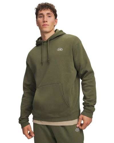 Preview: Under Armour Rival Flc Hoodie - marine od green
