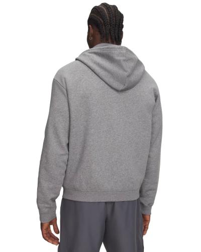 Preview: Under Armour Rival Flc Fz - castlerock light heather