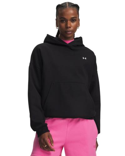 Preview: Under Armour Icon Fleece Hoodie - ultimate black