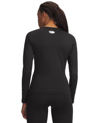 Preview: Under Armour Coldgear Crew - ultimate black