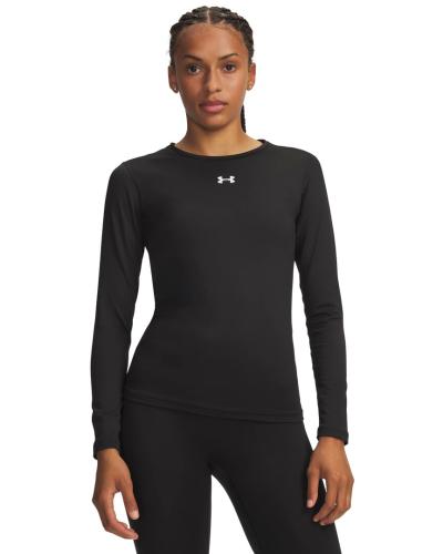 Preview: Under Armour Coldgear Crew - ultimate black