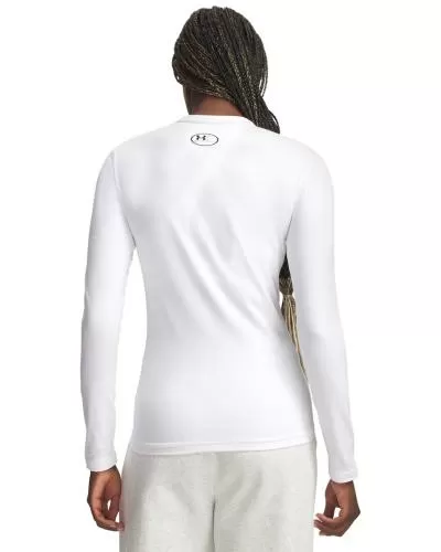 Under Armour Coldgear Crew - white