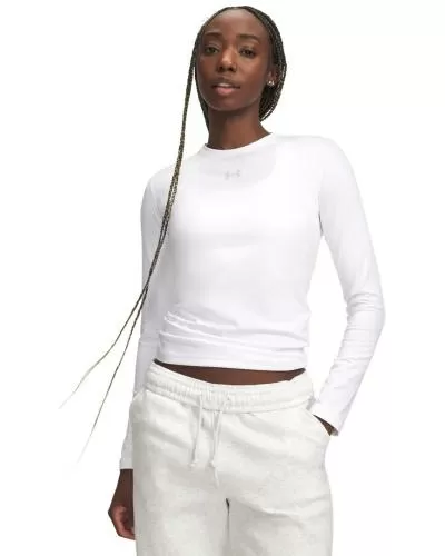 Under Armour Coldgear Crew - white