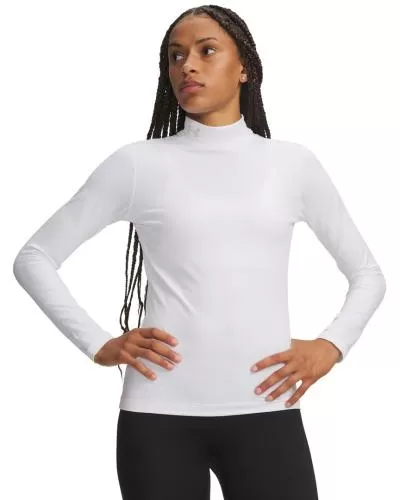 Under Armour Coldgear Mock - white