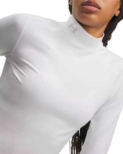 Under Armour Coldgear Mock - white