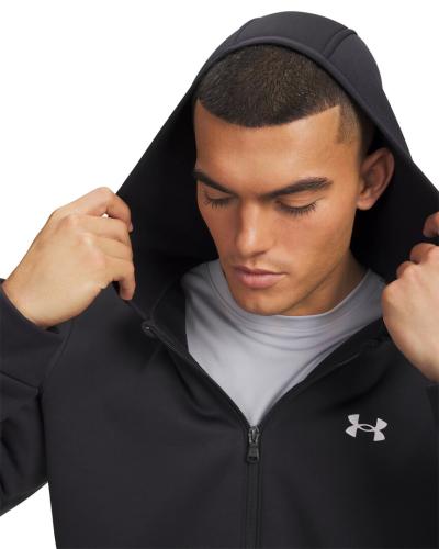 Preview: Under Armour Armour Fleece Fz Hoodie - black