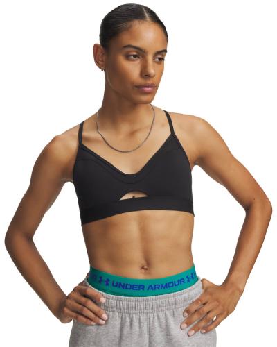 Preview: Under Armour Strappy Bralette - ultimate black