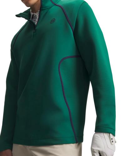 Preview: Under Armour Drive Midlayer 1/4 Zip - campus ivy