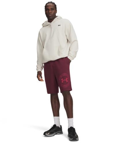 Preview: Under Armour Rival Lw Graphic Shorts - vintage maroon