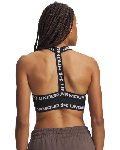 Preview: Under Armour Heatgear Mid T-Back - ultimate black