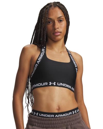 Preview: Under Armour Heatgear Mid T-Back - ultimate black