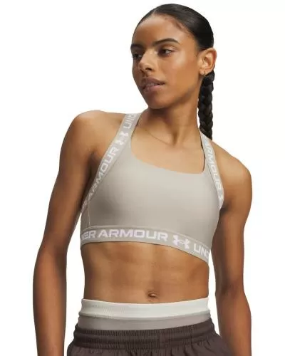 Under Armour Heatgear Mid T-Back - timberwolf taupe