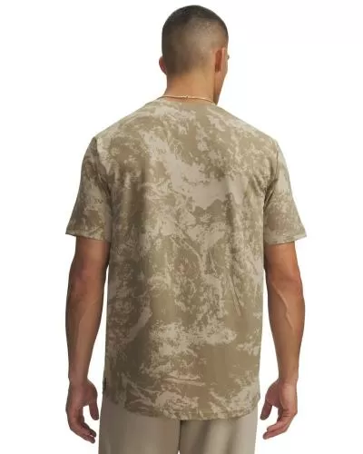 Under Armour Vanish Energy Printed2 Ss - timberwolf taupe