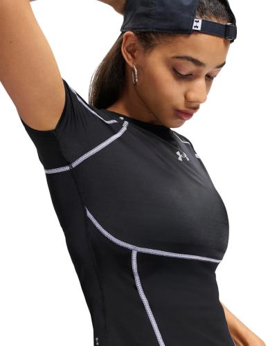 Preview: Under Armour Heatgear Elite Ss - ultimate black