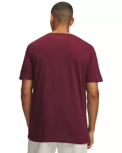 Under Armour M Logo Wm Ss - vintage maroon