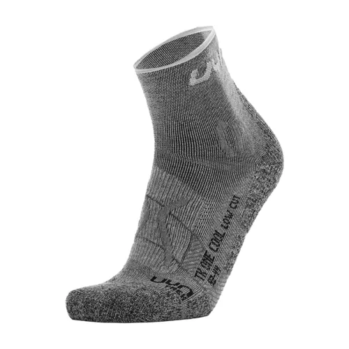 Einzelstück UYN Man Trekking One Cool Low Cut Socks - grey/silver