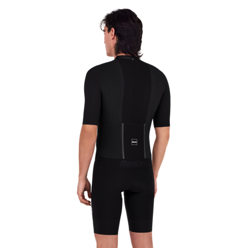 Preview: Santini Short-Sleeve Cycling Jersey Redux Men - black