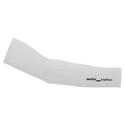 Santini Armlinge Aerodynamisch Viper - weiss