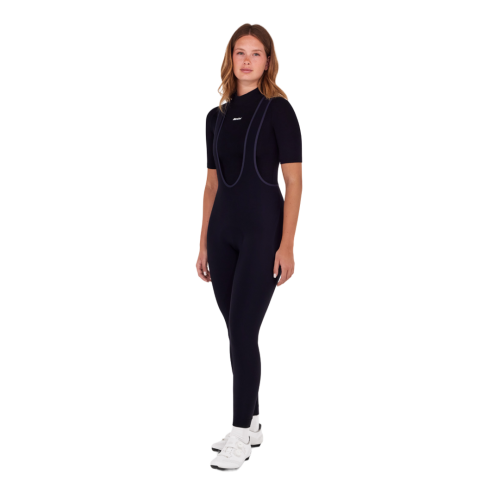 Preview: Santini Winter Cycling Tights RTR Women - black