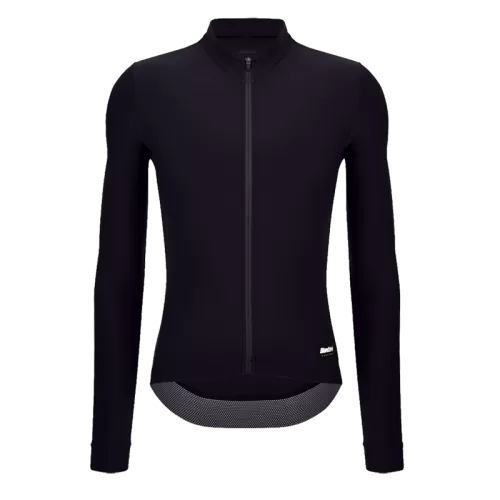 Santini Long-Sleeve Cycling Jersey RTR - black