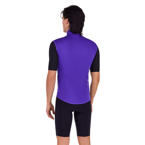 Preview: Santini Wind And Rain Vest Magic - violett