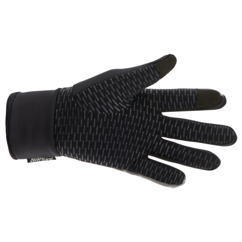 Preview: Santini Handschuhe Adapt Thermofleece - schwarz