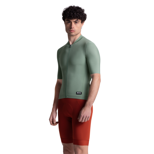 Preview: Santini Kurzarmtrikot RTR Unisex - salbeigrün