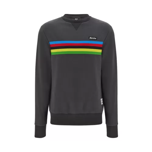 Santini Sweatshirt UCI Rainbow World Champion - grey