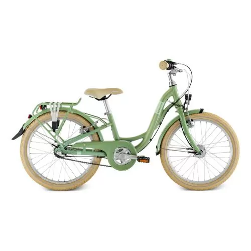 PUKY SKYRIDE 20 CLASSIC 3-Gang, Alu retro green