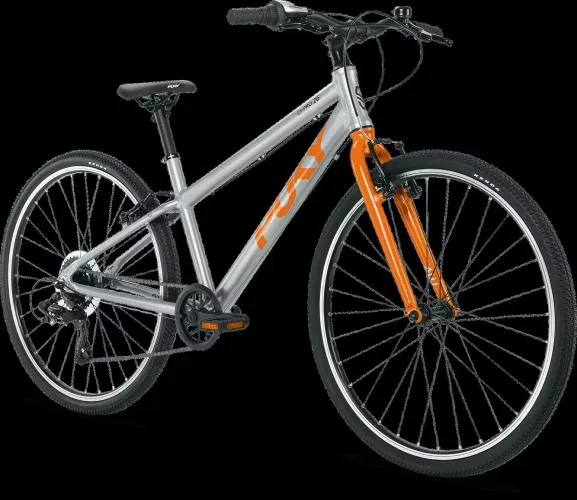 PUKY .out LS-PRO 26 8-G Alu-Fahrrad silber/orange