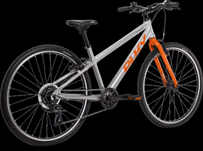 Preview: PUKY .out LS-PRO 26 8-G Alu-Fahrrad silber/orange