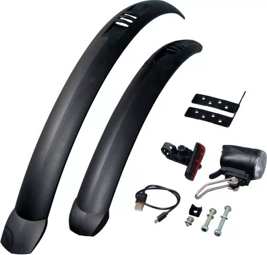 PUKY Schutzblech-Set 24" inkl. Beleuchtung