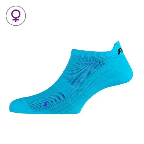 P.A.C PAC SP 1.0 footie active sh. W - neon blue