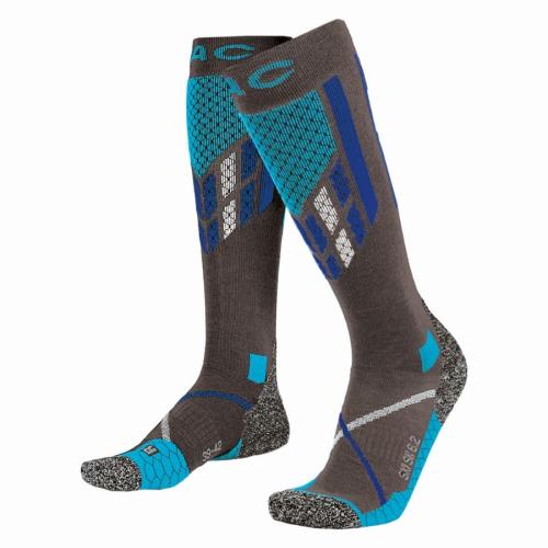 P.A.C. SK 6.2 Merino Technical Pro Women - grey-blue/anthracite-red