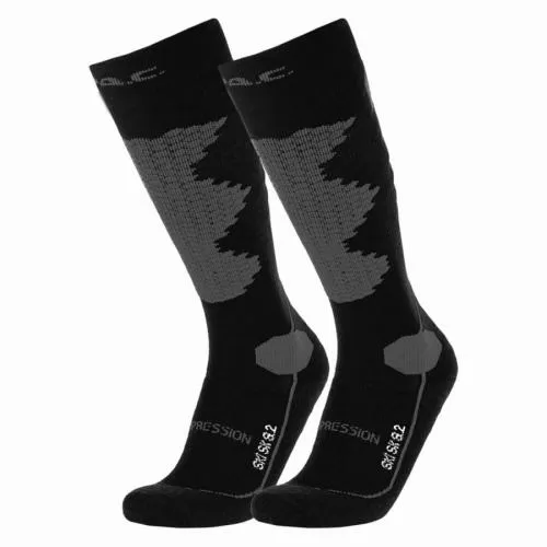 P.A.C. SK 8.2 Merino Compression Women - black-grey/black