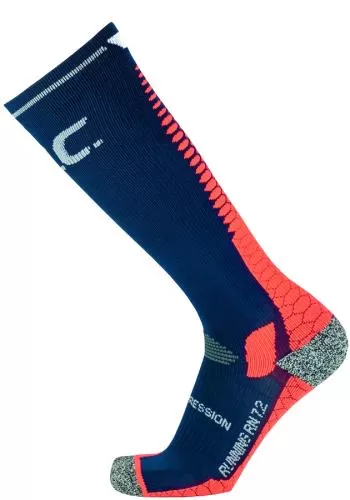 P.A.C PAC RN 7.2 Running Reflective Pro Compression Men - navy/red