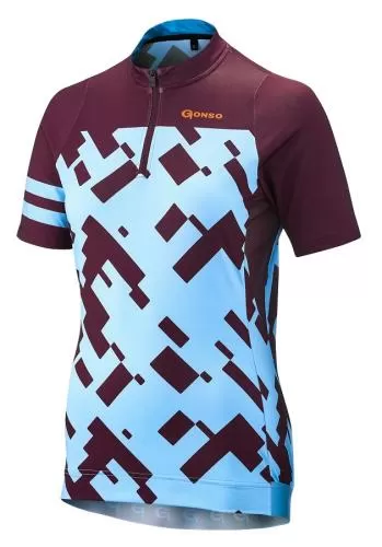 Gonso Ceniga Da-Bikeshirt-1/2-HZ (29231) - prune