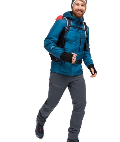 Maier Sports Nil Wool He-Hose wattiert el. (137011) - graphite