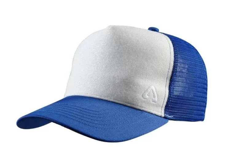 P.A.C. DIY Trucker Cap Blank - blue/white