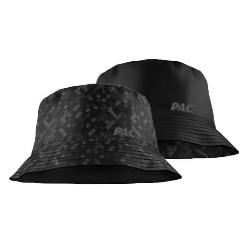 P.A.C. Bucket Hat Ledras S/M - black AOP