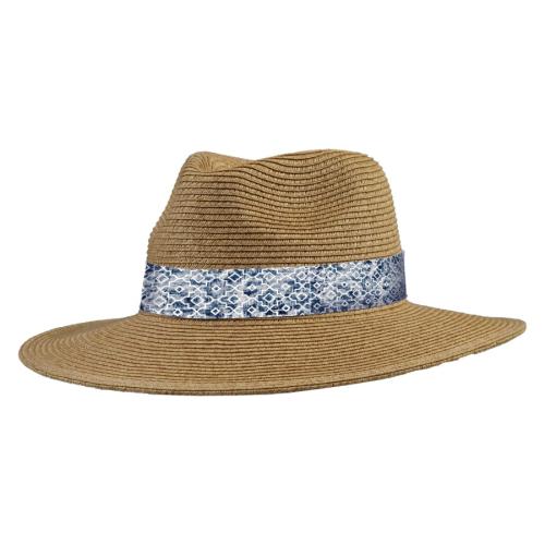 Preview: P.A.C. Ecuador Panama Straw Hat L/XL - dark beige - kantu