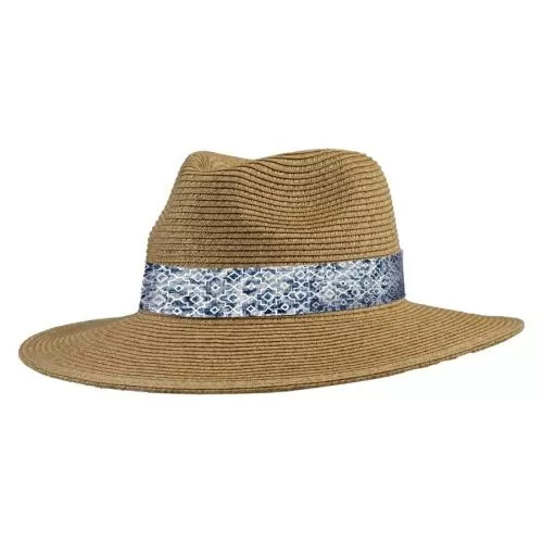 P.A.C. Ecuador Panama Straw Hat L/XL - dark beige - kantu