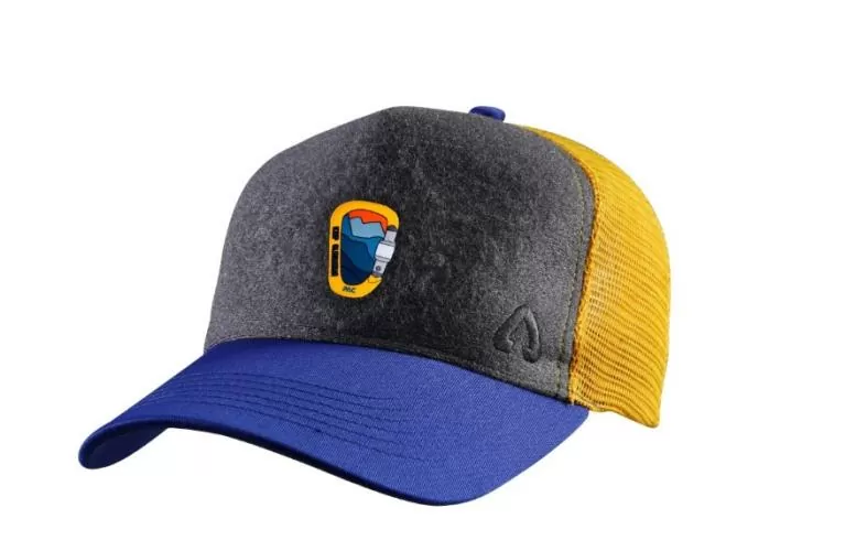 P.A.C. DIY Trucker Cap - blue/yel climbing